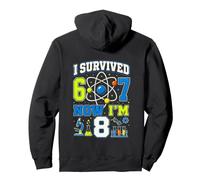 Science Birthday I Survived 67 Now I'm 8 Boys Chemistry Pullover Hoodie