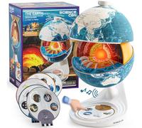 Science Can Globe for Kids, 8" Interactive Globe, STEM Toys for 5 Year Old