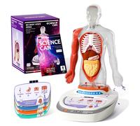 Science Can Human Body Model for Kids, Interactive Human Anatomy Talking Model - 11 Inch Realistic Anatomical Assembly Kit 15PCS Removable Parts and Guide STEM Educational Toys for Kids Aged 6+ Gifts