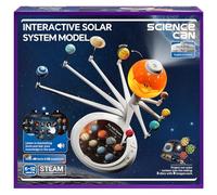 Science Can Solar System for Kids, Talking Astronomy Solar System Model Kit, Space Toys with 8 Planets, Planetarium Projector STEM Toys for 3 4 5+ Years Old Boys Girls