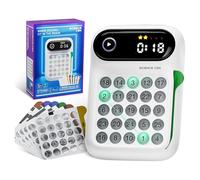 Science Can Speed Numbers - Handheld Games for Kids and Adults, Autism Sensory Toys, Featuring 100 Challenges, Travel Games, STEM Toys, Birthday Gifts for Boys Girls 5 6 7 8 Years Old