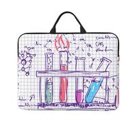Science Chemistry Lab, 14 Inch Laptop Sleeve, Notebook Bag Laptop Case Sleeve Briefcase with Handle