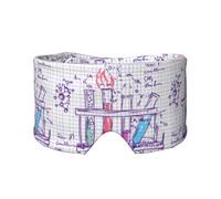 Science Chemistry Lab, Full Eye Covers Light Blocking Eye Mask Sleep Eye and Ear Muffs