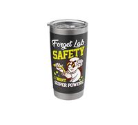 Science Chemistry Nerd Forget Lab Safety Superpowers Stainless Steel Insulated Tumbler