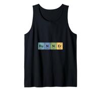 Science Chemistry Periodic Table Runner Joke Tank Top
