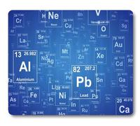 Science Chemistry Tv Show Inspired Image Periodic Element Table Print Art Mouse Pad