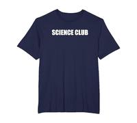 Science Club T-Shirt, Men's Big and Tall, Navy, 4X Tall