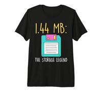 Science Coder 1.44 MB : The Storage Legend Funny Coder Premium T-Shirt
