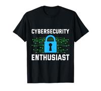 Science Coder CYBERSICHERHEITS Enthusiast Lustig Computer T-Shirt