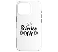 Science Diva Teacher Nerd Geek Scientist Biology Case for iPhone 16 Pro