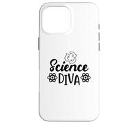 Science Diva Teacher Nerd Geek Scientist Biology Case for iPhone 16 Pro Max