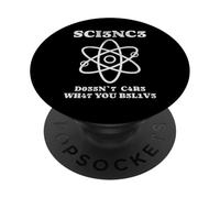 Science doesn´t care what you believe Leetspeak Version PopSockets Adhesive PopGrip