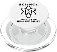 Science doesn´t care what you believe Leetspeak Version PopSockets PopGrip for MagSafe