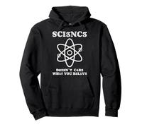 Science doesn´t care what you believe Leetspeak Version Pullover Hoodie