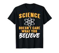 Science Doesn't Care What You Believe Atom Graphic T-Shirt