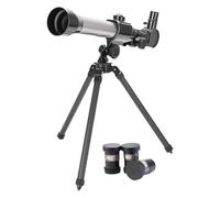 Science Educational Stargazing Kit - 40x32x46 Centimeters, 20X 30X 40X Magnification Eyepieces, 60mm Aperture | Birthday Christmas New Year Gift School Learning Lab Exploration Outdoor Camping Accesso