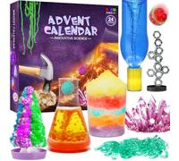 Science Experiment Advent Calendar 2025 for Kids with Adult Christmas Countdown Calendars 24 Experiments