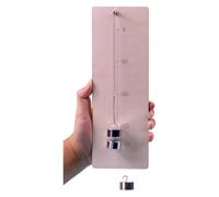 Science Experiment Board for Force Demonstration Lessons, Portable Scale-Marked Classroom Teaching Aid for Students Mechanics Lesson Aid Science Lab Board Scale Marked Observation Tool Teacher Model