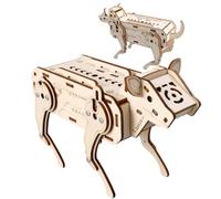 Science Experiment Kit - 19x6.6x12cm Wooden Sound Activated Dog Science Set