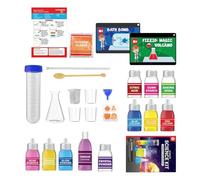 Science Experiment Kit, Educational Stem Toys, Hands on Learning Projects, Interactive Scientific Activities, Ideal for Kids, Girls, and Boys Age 6 13.39x9.84x2.36 Inches