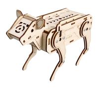 Science Experiment Kit, Voice-Controlled Wooden Dog Assembly Toy