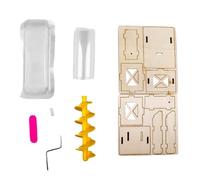 Science Experiment Kits Traditional Water Wheel Miniature Toy Funny Teaching Aid for Classroom Homeschool Water Wheel Teaching Aid Experiment Kits