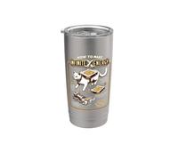 Science Experiment Perpetual Mobile Infinite Energy Cat Stainless Steel Insulated Tumbler