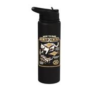 Science Experiment Perpetual Mobile Infinite Energy Cat Stainless Steel Insulated Water Bottle