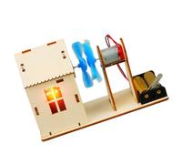 Science Experiment Wind Energy Model Assembly Set Childrens Safe Build with Simple Assembly Process Educational Generator Set