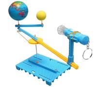 Science Experiments for Kids - DIY Plastic Orrery Three Sphere Model STEM Kit | Educational Science Kits for Boys & Girls Ages 8 9 10 11 12 13 14 | Solar System Astronomy Learning Project