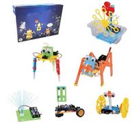 Science Experiments Robotics Kit, Engineering Science Robot Building Kits, Robot Building Crafts 6-8 Engineering Motor Set, for Babys Age 6+ (#1)
