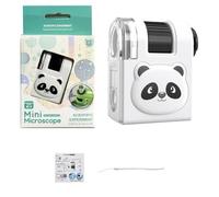 Science Exploration Tool Children Microscope Light High Magnification Lightweight Toy for Educational Activity Magnify Tiny