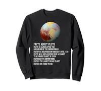 Science Facts about Pluto, Never Forget Pluto Sweatshirt