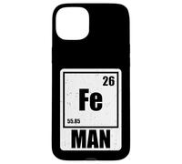 Science Fe Elements Chemistry Case for iPhone 15 Plus