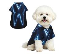 Science Fiction Butterfly Hawaiian Dog Shirt Pet Clothes for Small Dogs Cats