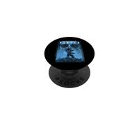 Science Fiction Cyberpunk Soldier Hunter Skull Gamer PopSockets Adhesive PopGrip