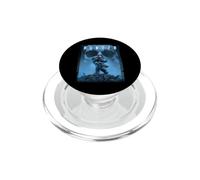 Science Fiction Cyberpunk Soldier Hunter Skull Gamer PopSockets PopGrip for MagSafe