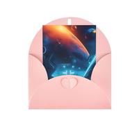 Science Fiction Future Greeting Card, 4x6 Inch With Envelope, #Suitable For Birthdays, Weddings, And Business Events.