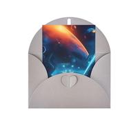 Science Fiction Future Greeting Card, 4x6 Inch With Envelope, #Suitable For Birthdays, Weddings, And Business Events.