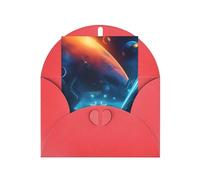 Science Fiction Future Greeting Card, 4x6 Inch With Envelope, #Suitable For Birthdays, Weddings, And Business Events.