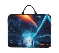 Science Fiction Future Printed Laptop Sleeve 16.5 * 12.2", Business and Casual Dual use, Suitable for Some laptops
