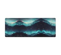 Science Fiction Stars Extra-Large Keyboard and Mouse pad (12x31.5 inches), Suitable for Computers, Game Consoles, etc., Suitable for Both Office and Study, improving Efficiency and Comfort!