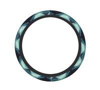 Science Fiction Stars Printed Steering Wheel Cover 15 inches Elastic Stretch Steering Wheel Cover Surround Comfortable Grip