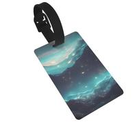 Science Fiction Stars Prints Luggage Tags are Lightweight Easy to Use and Quick to Identify for Travel Suitcases, and Duffel Bags.