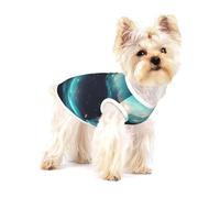 Science Fiction Stars Small Pet Cotton Vest S Full Print Dog Cat Soft Breathable Elastic Apparel Daily Party Outfit