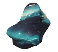 Science Fiction Stars Versatile full-print Stroller Chair Cover/Nursing Cover, specially designed for your baby