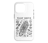 Science Fiction Warp Drive Funny Scifi Vintage Patent Case for iPhone 16 Pro