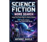 Science Fiction Word Search: Large Print Puzzle Book for Adults & Seniors