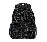 Science Formulas Backpack Math Backpacks for Boys Chemistry School Bag Student Backpack Primary Junior High University School Bag Bookbag Backpack