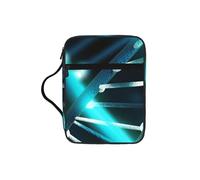 Science Gene Strand Bible Cover for Women - Stylish Large Bible Case for Men, Multi-Functional Carrying Book Cover Church Bag with Handle and Zipper Pocket - Bible Bag Christian Gifts